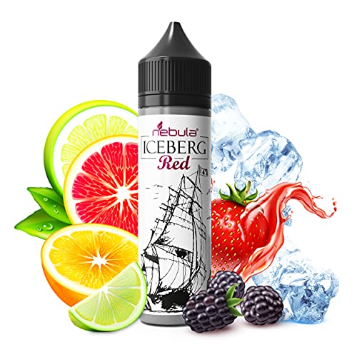 NEBULA RED Iceberg | 20ml Konzentriertes Aroma Gefroren fruchtig | mit Propylenglykol EP Reinheitsgrad 99,8%