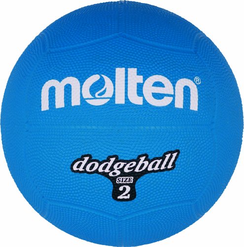 Molten DB2-B Dodgeball Blau Ball, one Size