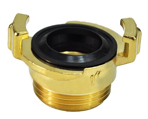 SURE TEC Schnellkupplungen mit Außengewinde (1", Messing)