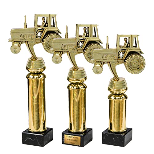 eberin · Landwirtschafts Pokal · Traktor Pokal · Bauer · Bäuerin · Bester Landwirt · Beste Ernte · Beste Landwirtin · Wanderpokal · Ehrenpreis · Pokal · Trophäe · Award · mit Wunschgravur in 3 Größen