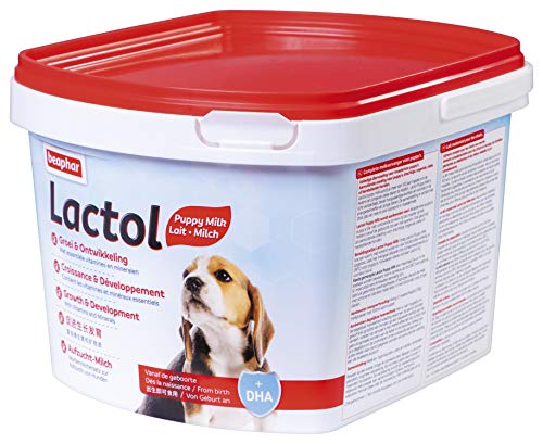 BEAPHAR - Lactol Aufzucht-Milch - Für Hundewelpen - Von Geburt An - Muttermilchersatz Mit DHA, Vitaminen Und Mineralien - Unterstützt Gesunde Aufzucht Und Stärkung - 1 kg