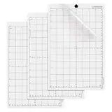 Opopark 3er-Pack Schneidematte Plotter für Silhouette cameo 4/3/2/1 CricutExplore,Standardgrip Lightgrip Stronggrip, rutschfeste und langlebige Schneidematte, selbstklebende Ersatzschneidematten