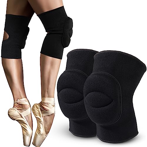 Aiseyi Knieschoner Tanzen Volleyball Knieschützer 20mm Dicker Schwamm Kollision Knieschutz Knie Schoner für Yoga Sport Laufen