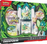 Pokémon TCG – Ogerpon-Ex-Premium-Kollektion (drei holografische Karten und sechs Booster-Packs)