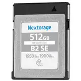 Nextorage CFexpress Typ B Karte 512GB, japanische speicherkarte datenspeicher CF Express Type B Card, Kamera Zubehör für Sony/Nikon/Canon/Panasonic/Fujifilm, B2SE NX-B2SE512G