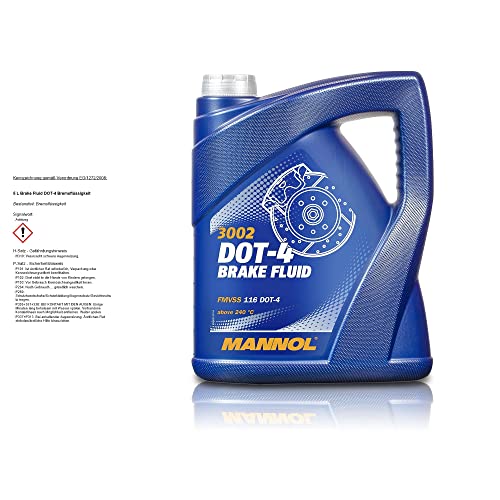 MANNOL Bremsflüssigkeit DOT-4 Brake Fluid 5L 8942