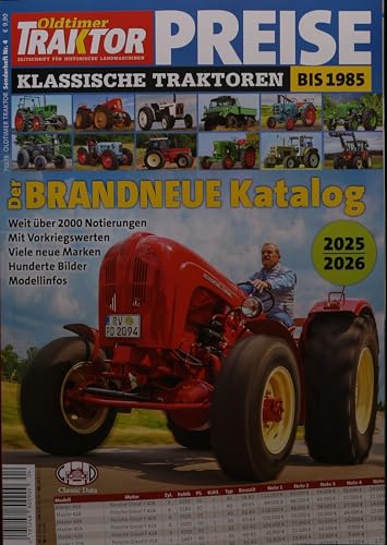 OLDTIMER TRAKTOR SH 4/2024 "Der brandneue Katalog"