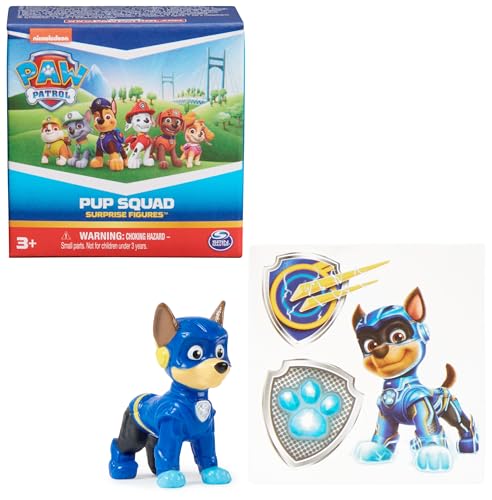 PAW PATROL, Pup Squad Mini-Spielfiguren, unterschiedliche Charaktere zum Sammeln in Überraschungsverpackung, Spielzeug geeignet für Kinder ab 3 Jahren