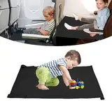 Runmeihe Kinderbett Flugzeug, Portable Baby Airplane Seat Extender Travel Essentials für das Fliegen mit Kindern, Kleinkinder Flugzeug Reisen Zubehör für Kinder Rest Beine und liegen unten