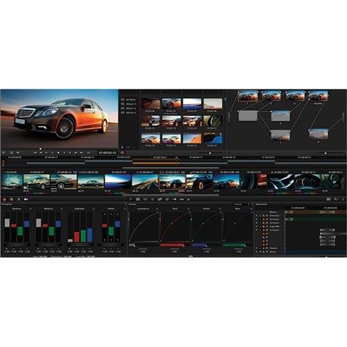 Black Magic Design DaVinci Resolve Studio Code Letter - Video Editing Software