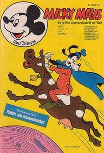 Micky Maus 1971 - Heft Nr.: 24 (12.6.1971)