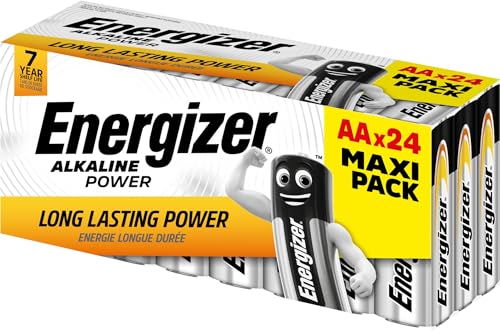 Energizer Batterie Alkaline Power AA (Mignon/LR6 24er Vorratsbox)