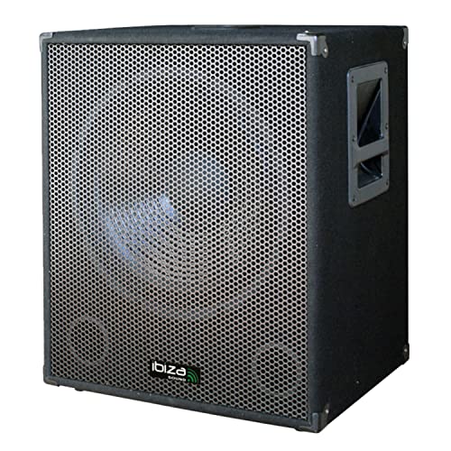 Ibiza aktiver PA Subwoofer Bi-Amp (38 cm (15 Zoll), 800 Watt)