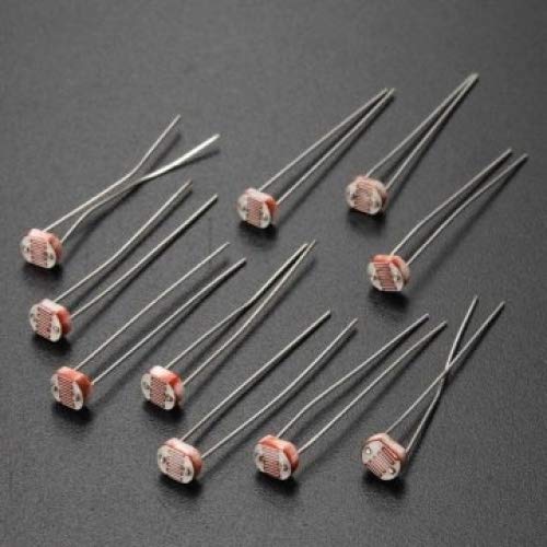 Hohe Qualität 10 PCS 5mm GL5516 Lichtabhängige Widerstand LDR Fotowiderstand