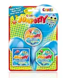 JUMPUTTY Hüpfende Knete Set Bunte Kinderknete Knetmasse 3 x 15 g Jump Knete Springende Modeliermasse Kinderparty Mitgebsel Knete ab 3 Jahre, 3 Farben