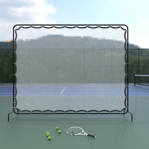 Tennis-Wandübung, Tennis-Rückwandnetz für Tennisplatz-Hinterhof-Outdoor-Training, Tennis-Rebound-Netz, Tennis-Trainingsausrüstung, Tennisplatz-Ausrüstung, extremer Rebound-Bounce