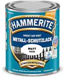 Hammerite Metallschutzlack Matt, Weiss, 750ml