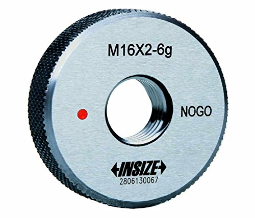 INSIZE 4120-11N Ringmessgerät, Klasse 6 g, NOGO, ISO1502, M11 x 1,5 mm