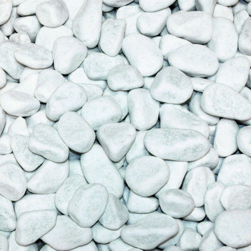 Marmorkies Carrara weiß 12-16 mm 1x 25kg Sack, Kies, Split