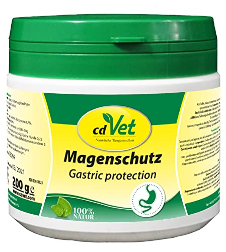 cdVet Magenschutz 200g - Pulver zur Förderung der Gesundheit von Magen und Darm für Hunde und Katzen