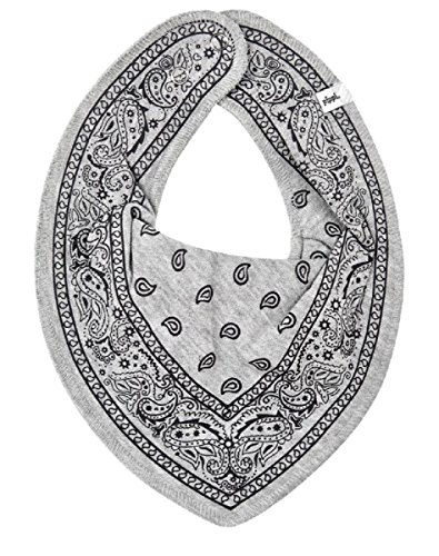 Pippi Baby Mädchen Jungen (0-24 Monate) Schal, Paisley Muster (Paisley grau)
