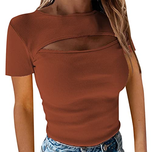 PTLLEND Top Cold Shoulder Bluse Damen Elegant Bluse Damen Leinenbluse Damen Leinen Tunika Langarm Casual V-Ausschnitt Tops Lose Baumwolle Hemd Leinenbluse Lose Beiläufig Drucken Leinenhemd Blusen