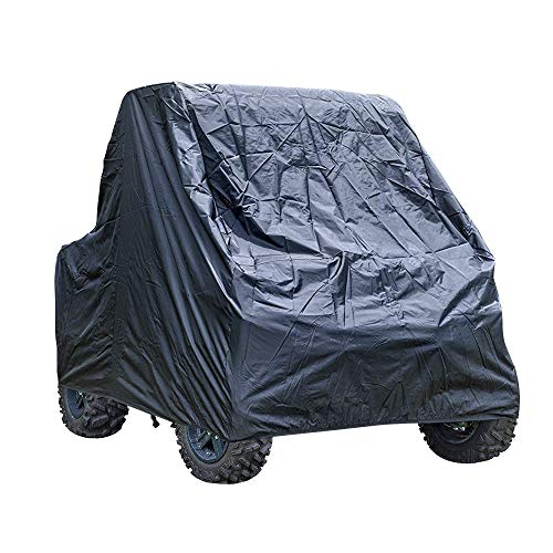 Moto Rradab Deckung,Motorrad Abdeckplane 290x150x190cm XXXXL 210D wasserdichte Regen Schnee Staub UV Proof-Schutz-Motorrad Fahrzeug Scooter ATV UTV Motorabdeckung Abdeckungen