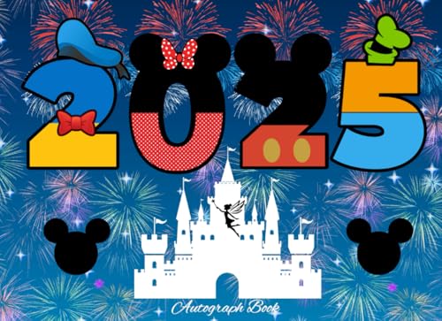 Autograph Book: A Gift to Collect Signatures of Characters, Photos and Theme Park Memories; A Keepsake to a Magical Vacation Reveal (Autograph Book Series)