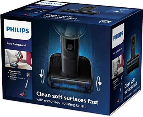 Philips FC8078/01 Mini-Turbo-Saugbürste (Kompatibel mit Philips SpeedPro Max und Philips SpeedPro Max Aqua)