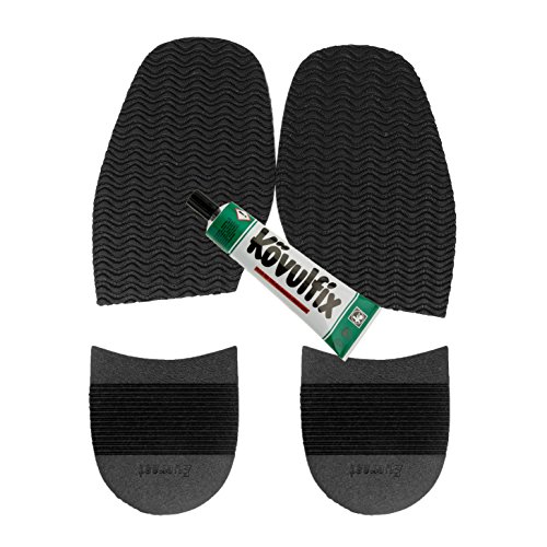 Langlauf Schuhbedarf DIY Schuhreparatur Set Sohle + Absatz + Schuhkleber - Set