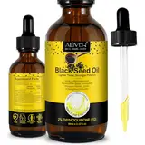 Black Seed Oil,Premium-Bio-Schwarzkümmelöl 60 ml – 100% rein und kaltgepresst – Vorteile für Körper, Haare und Haut, perfekt für jedes Alter