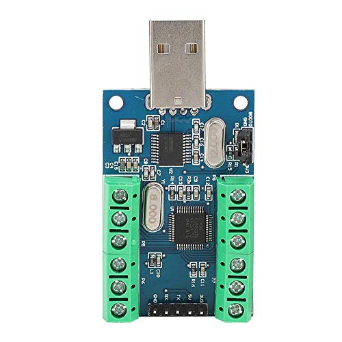 Lazmin -USB-Datenerfassungs-ADC-Modul, USB-Schnittstelle 10-Kanal-12-Bit-STM32-Kommunikations-ADC-Modul