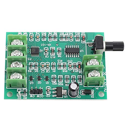 Zenithaur 5V - 12V DC bürstenloser Motorrad -Treibermodul mit überströmender Schutz für Festtriebsmotoren 3 /4 Draht