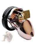QiKKago Rosegold Kurze Kunststoff Indoor Aerobic Fitness SchutzkäFig, Geeignet FüR Fitness-Enthusiasten, Paar Geschenk-D20