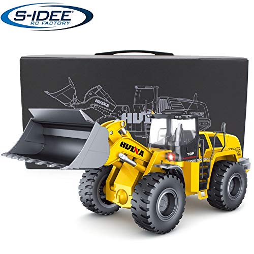 s-Idee® 18168 Metall Radlader V3.1 1:14 Profi mit Sound und Licht die Cast rc Modell Huina 583 1583