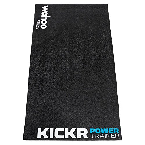 Wahoo Fitness Die Kickr Bodenmatte, Schwarz, 91.4 x 198.1 cm