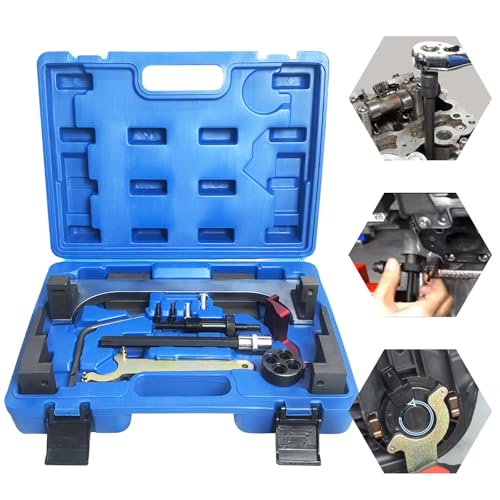 ENNJING Zahnriemen Werkzeug,Nockenwellen-Ausrichtungswerkzeug,Motor Einstellwerkzeug Set mit T60-Zylinderkopfschrauben-Entfernungsnuss Vanos für B38 B46 B48 F20 F45 F46 F48 F55 F56