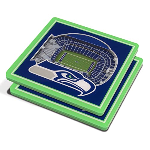 YouTheFan NFL Seattle Seahawks 3D StadiumView Untersetzer – CenturyLink Field