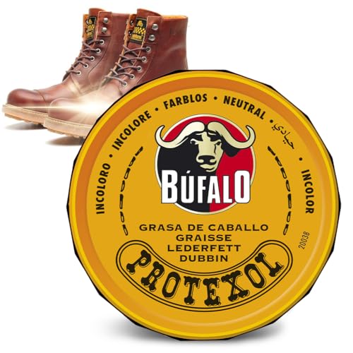 Búfalo Lederfett für Glattleder farblos 75 ml