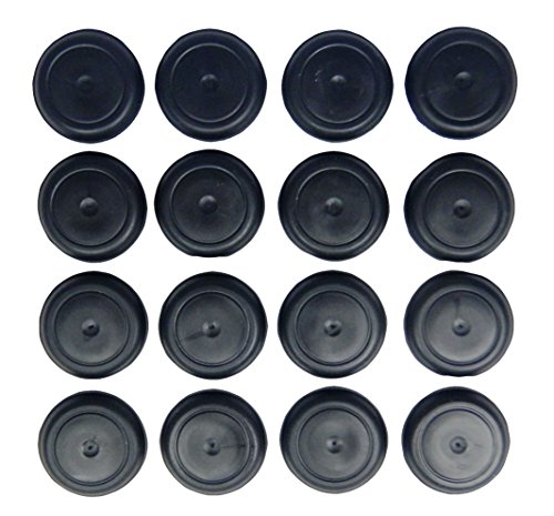 Upper Bound 16 Ablaufstopfen aus Gummi für Jeep CJ5 CJ7 CJ8 Scrambler Wrangler YJ Cherokee XJ