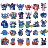 30 Pcs Crocs Stecker Cartoon Crocs Anstecker DIY Anime Shoes Charm Anime Shoes Charm Removable PVC Shoe Decoration Accessories Geburtstagsgeschenk, Party Gifts for Children