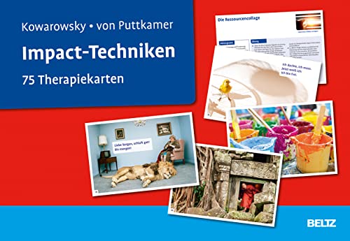 Impact-Techniken: 75 Therapiekarten. Kartenset mit 75 Karten und 36-seitigem Booklet. Mit Online-Material. (Beltz Therapiekarten)