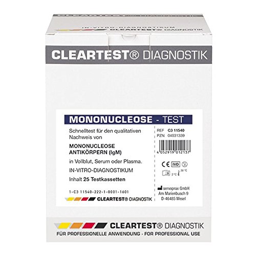 CLEARTEST 9746014 Mononucleose Test (10-er Pack)