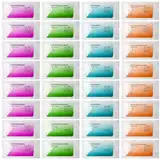 GAOUTO 32 Stück Nahtmaterial mit Übungsnadeln, Nachfüllpackung für Chirurgisches Nahtset, Nadel und faden set, Wundnaht-Kit Zusatz, idealer Naht-Übungsfaden für Studenten