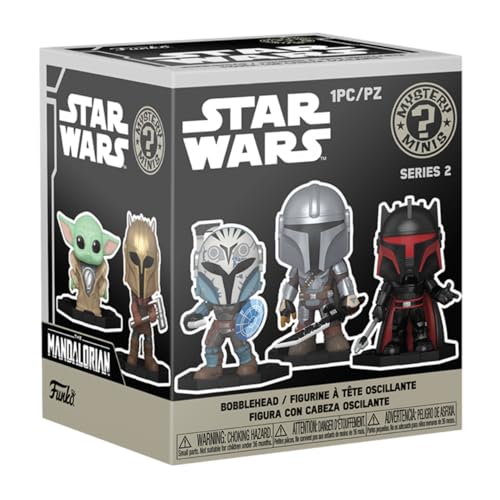 Funko Mystery Mini: The Mandalorian - Vinyl-Sammelfigur - Geschenkidee - Offizielle Handelswaren - Spielzeug Für Kinder und Erwachsene - TV Fans - Mini-Figur Für Sammler und Display