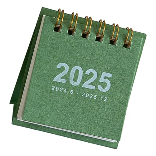nuanzhiyuan 2025 Tischkalender Kleiner Haushaltskalender Einfacher Tischkalender Bürokalender Taschenkalender Stehkalender