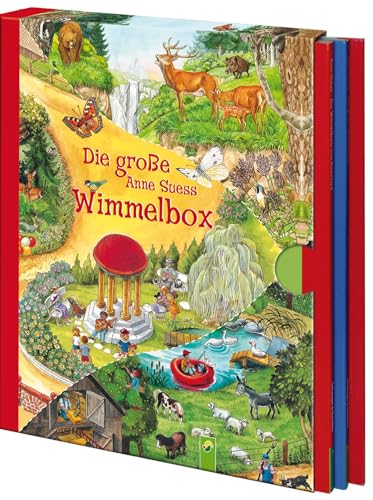 Die große Anne Suess Wimmelbox: 3 Wimmelbücher im Schuber. Für Kinder ab 3 Jahren