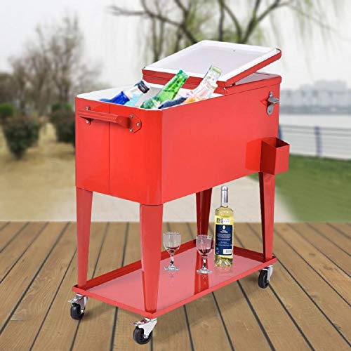 Servierwagen Kühlwagen Kühlbox Beistellwagen Getränkewagen Getränkekühler Getränkekühlwagen Eisbox Eiswagen Party Kühler Partywagen Beistellwagen Cateringwagen Eventkühler Thermobox