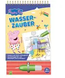 Peppa Pig Wasserzauber - einfach mit Wasser malen: Malbuch mit Wassertankstift für Kinder ab 3 Jahren