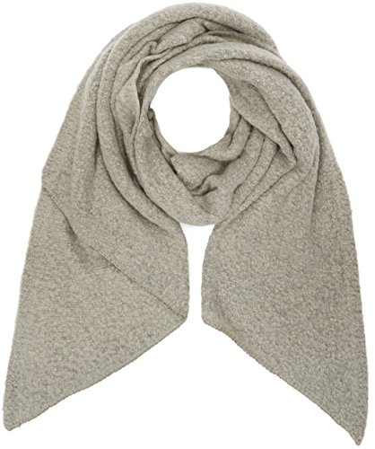 PIECES Damen Mütze, Schal & Handschuh-Set PCPYRON LONG SCARF NOOS, Gr. One size, Grau (Elephant Skin)